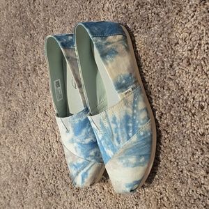 Toms Blue Tie Dye Cloudbound Alpargata